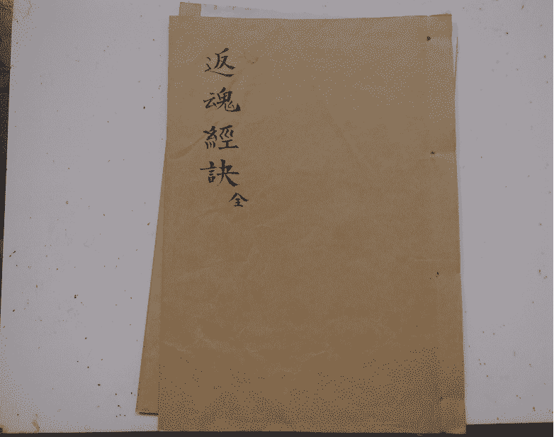 《反魂经诀》(图1)