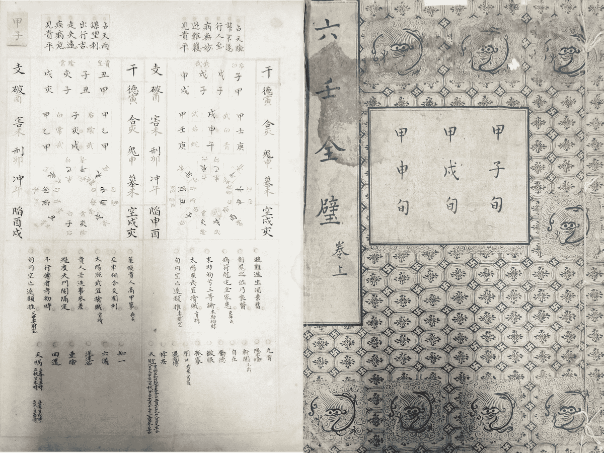 《六壬金璧》2卷2册(图1)