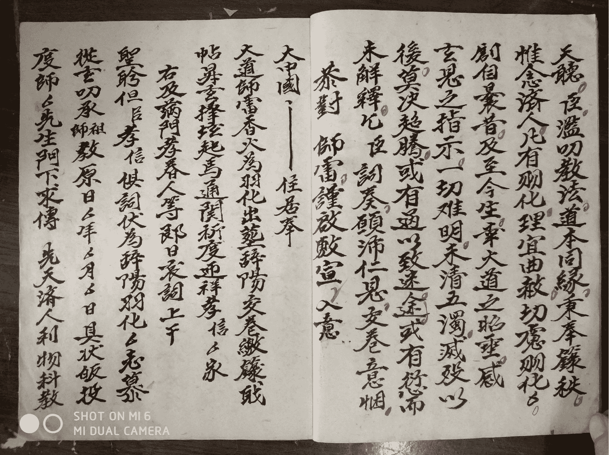 道家科仪古籍《正一度亡师昇玄真科》(图5)