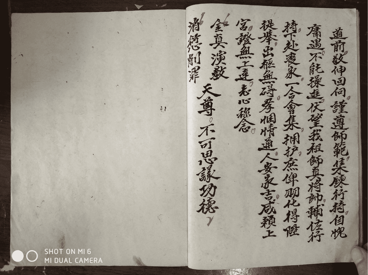 道家科仪古籍《正一度亡师昇玄真科》(图8)