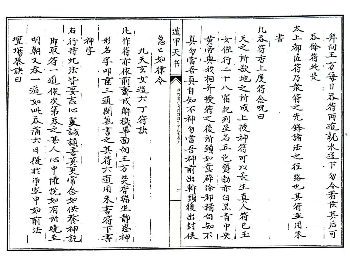 奇门古籍《秘傅金函奇门隐遁丁甲法书》(图2)