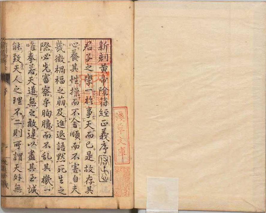 术数兵家古籍《黄帝阴符经正义》(图1)