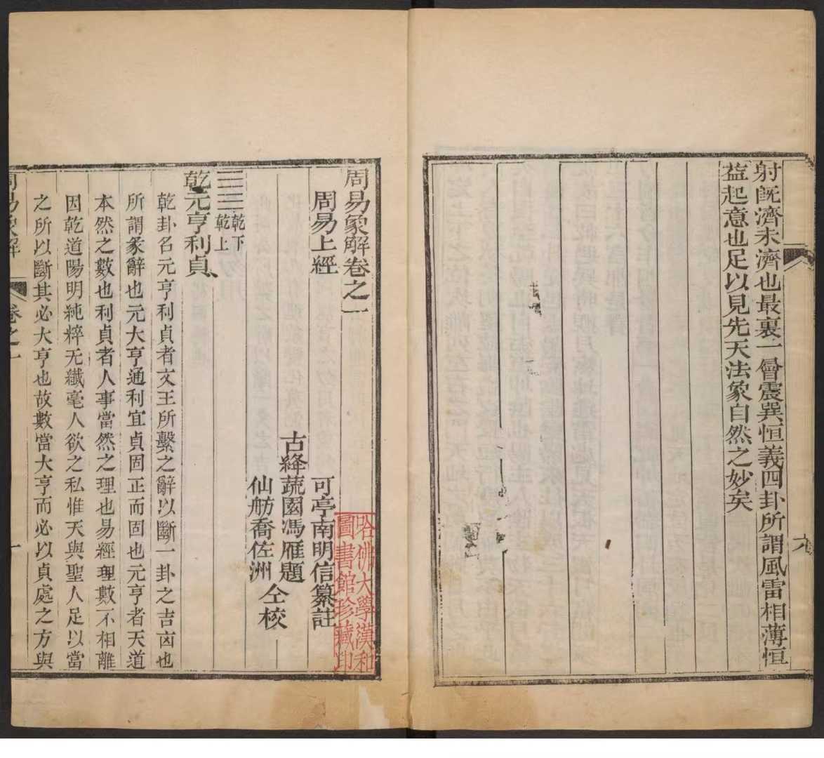 周易易经古籍《易经象解》(图8)