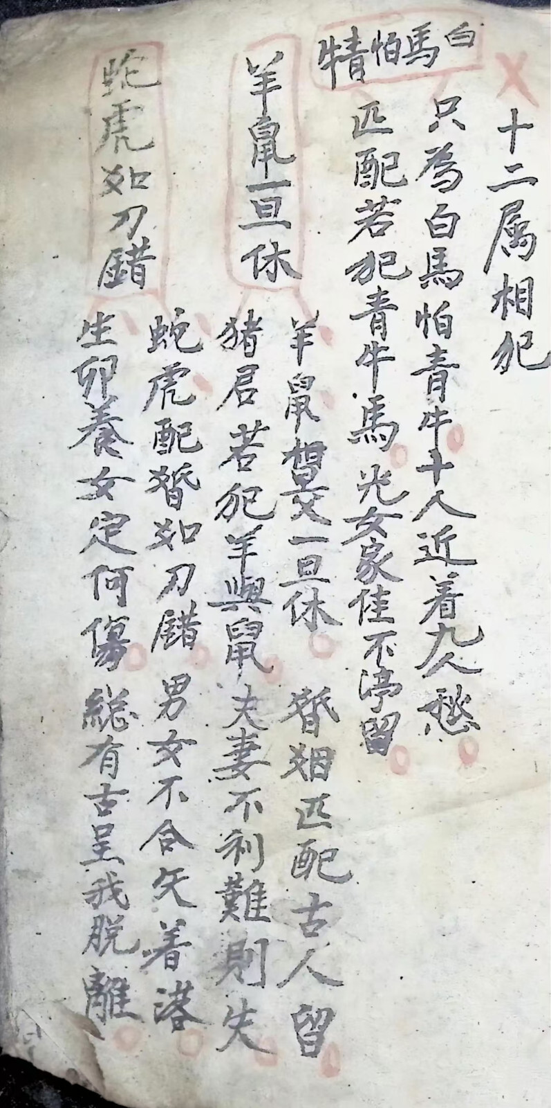 择日通书古籍《合婚通书》(图2)