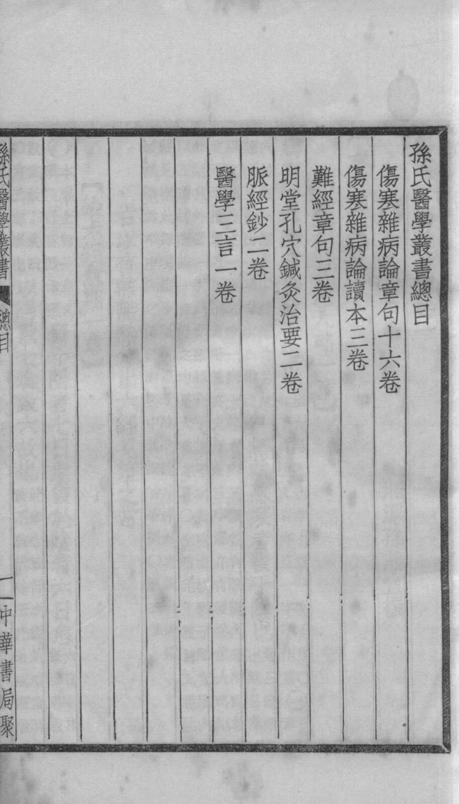 中医丛书《孙氏医学丛书》(图4)