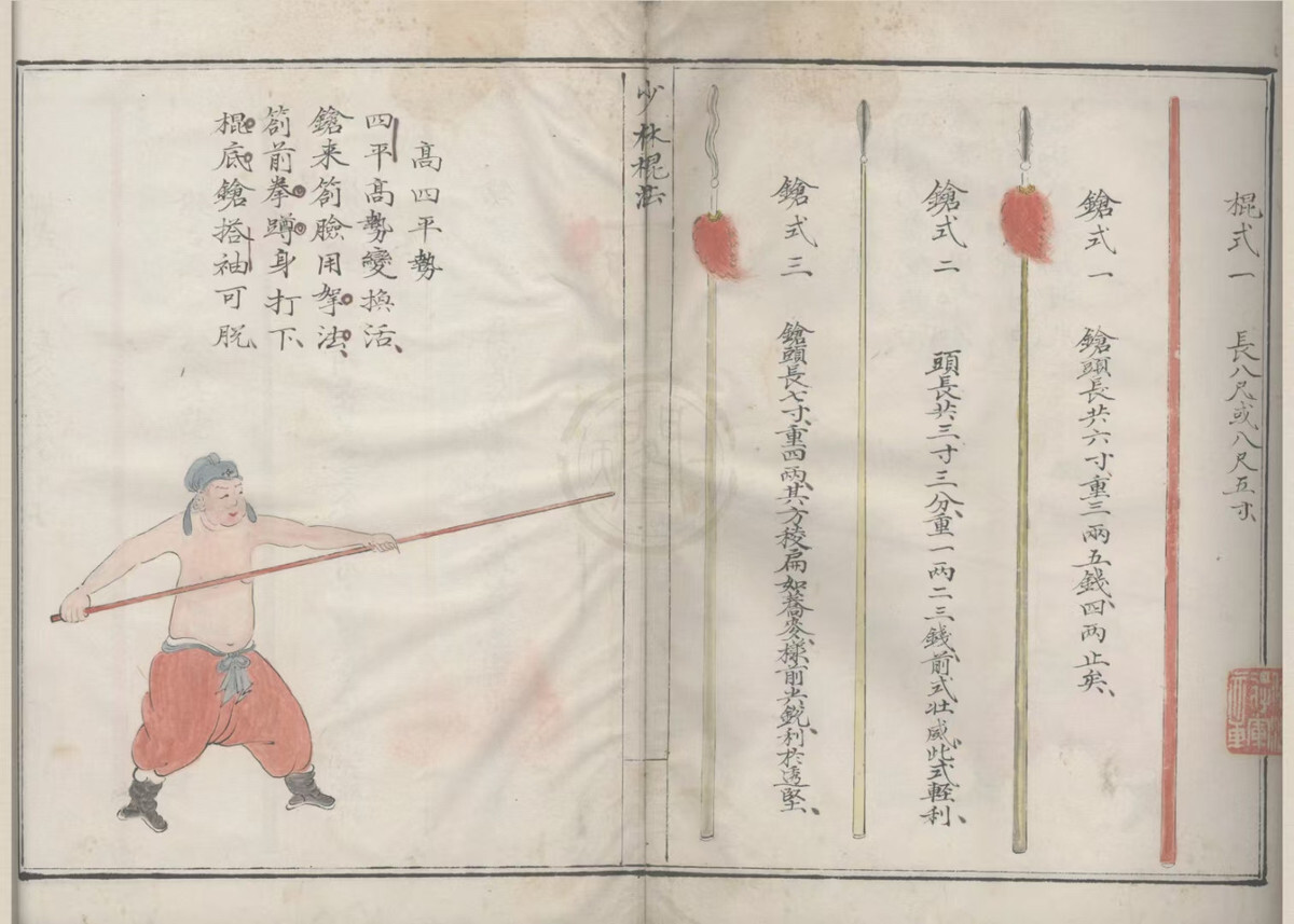 武术古籍《少林棍法阐宗》(图5)