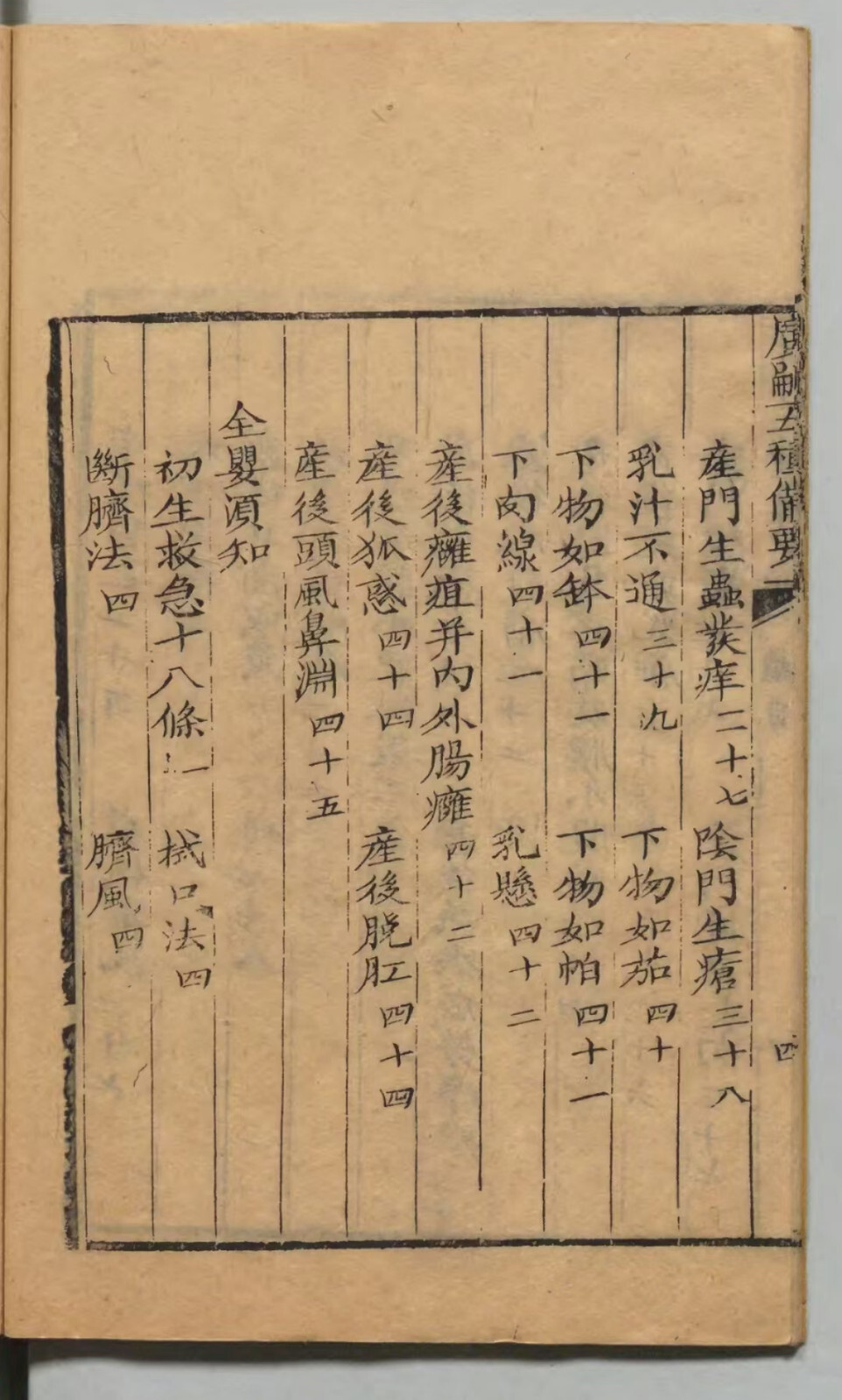 中医古籍《广嗣五种备要》(图9)