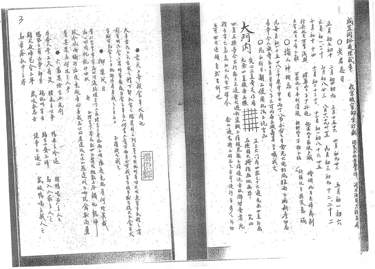 择日通书古籍《切总通书》锦星堂藏版(图3)