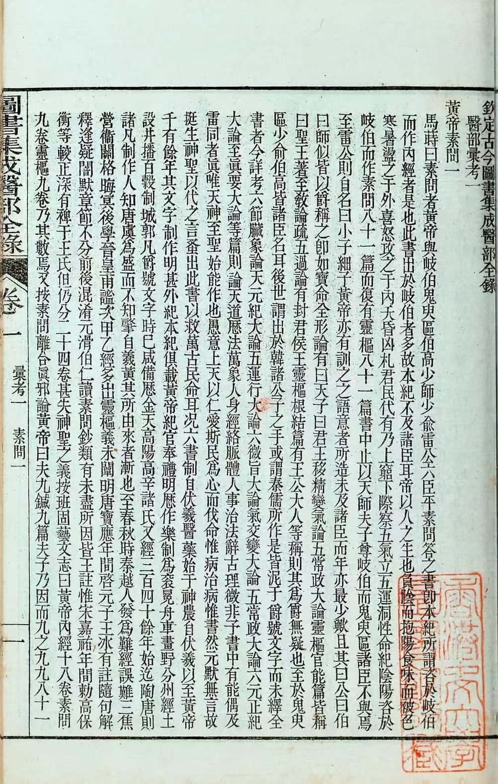 中医古籍《图书集成医部全录》(图2)
