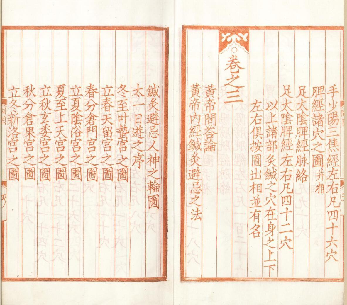 新刊补注铜人腧穴针灸图经.5卷.(图5)