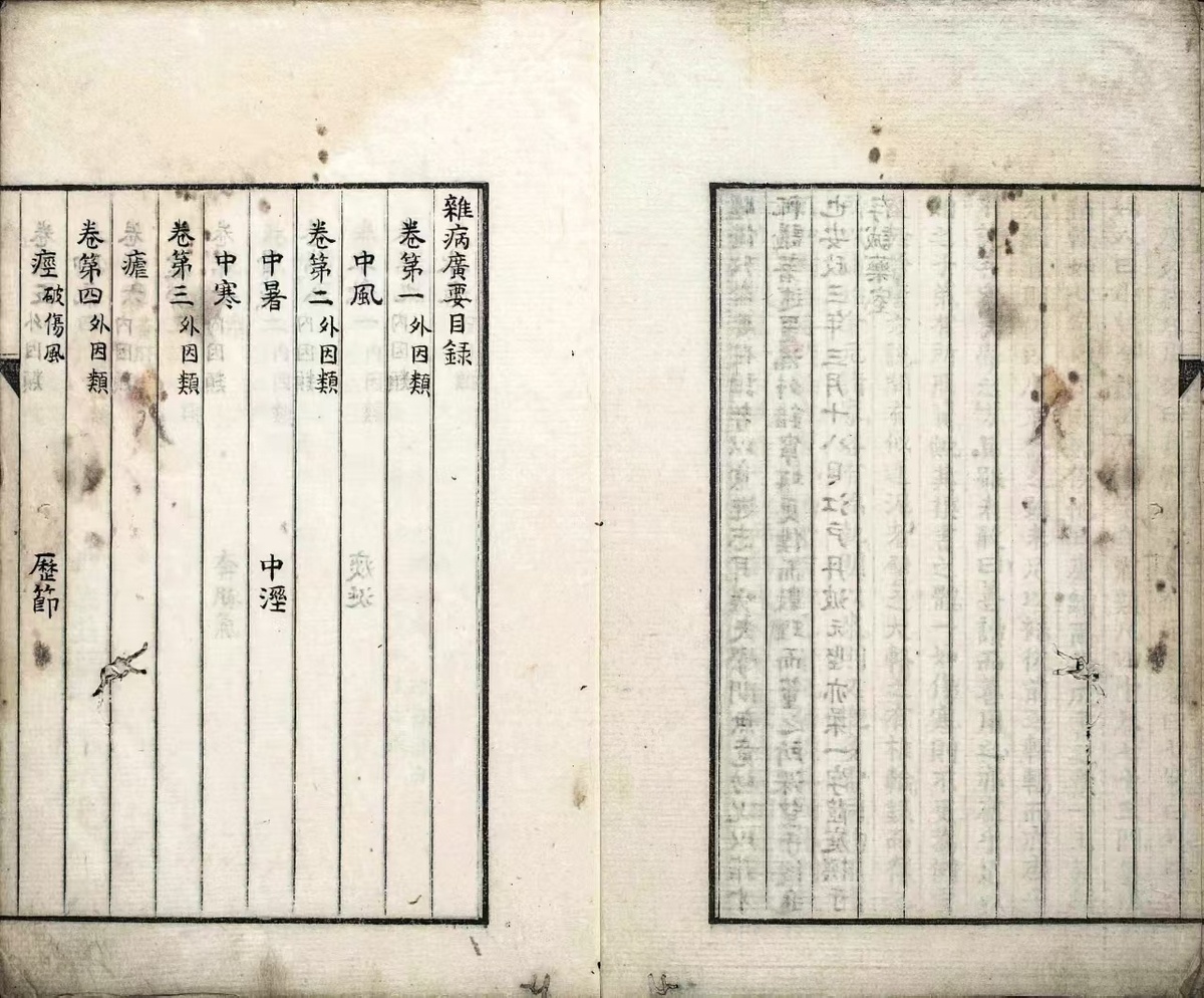 中医古籍《杂病广要》(图2)