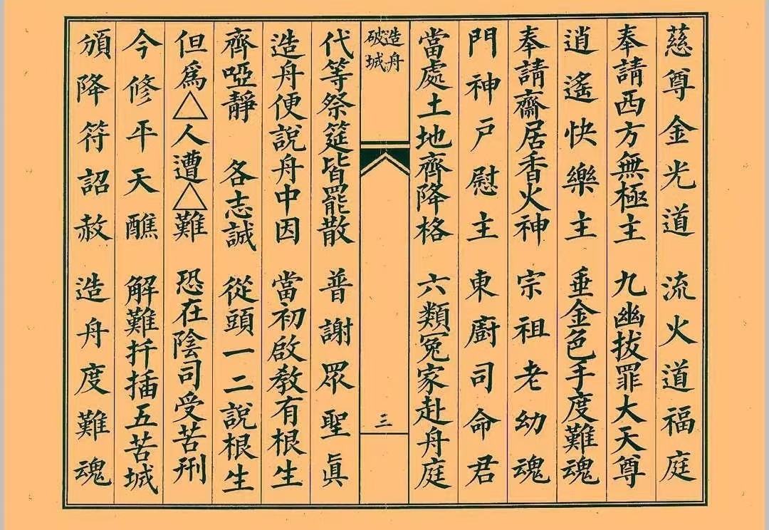 道家科仪书籍《造舟科仪》(图2)