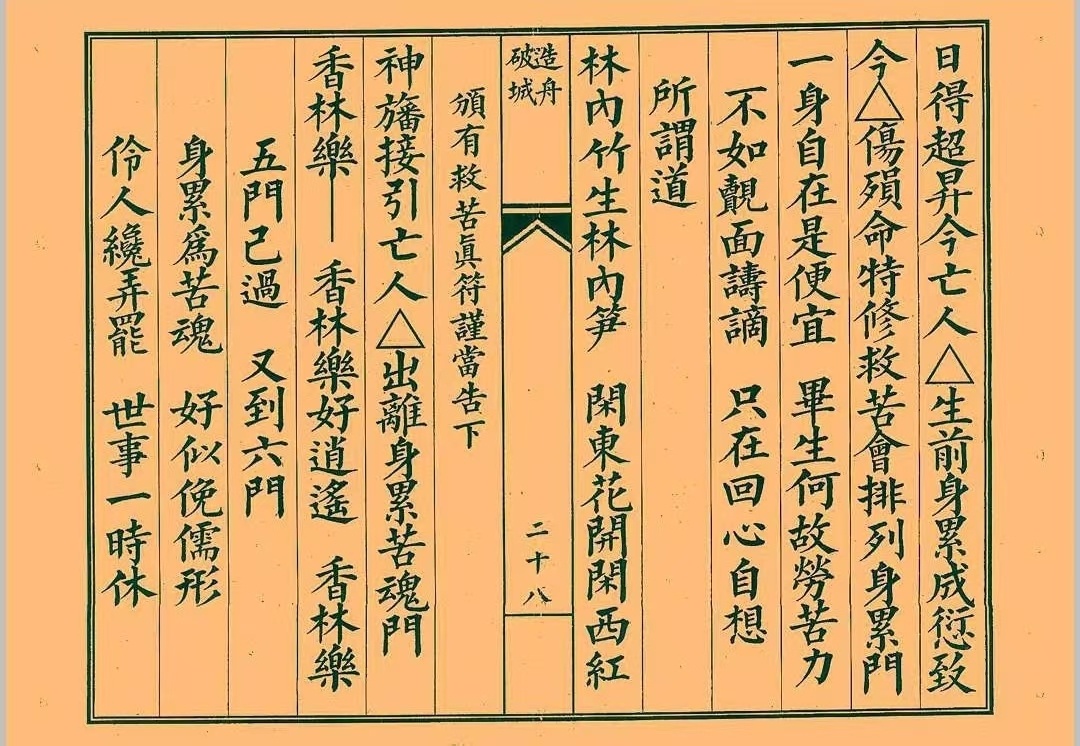 道家科仪书籍《造舟科仪》(图8)