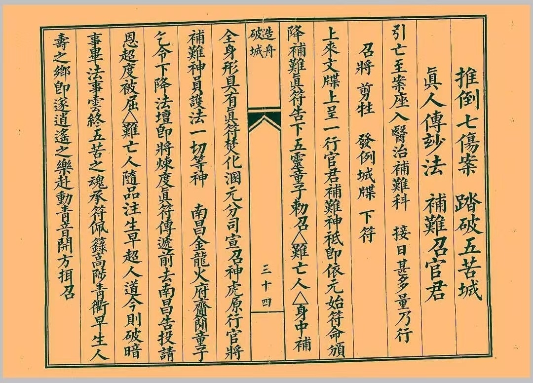 道家科仪书籍《造舟科仪》(图9)