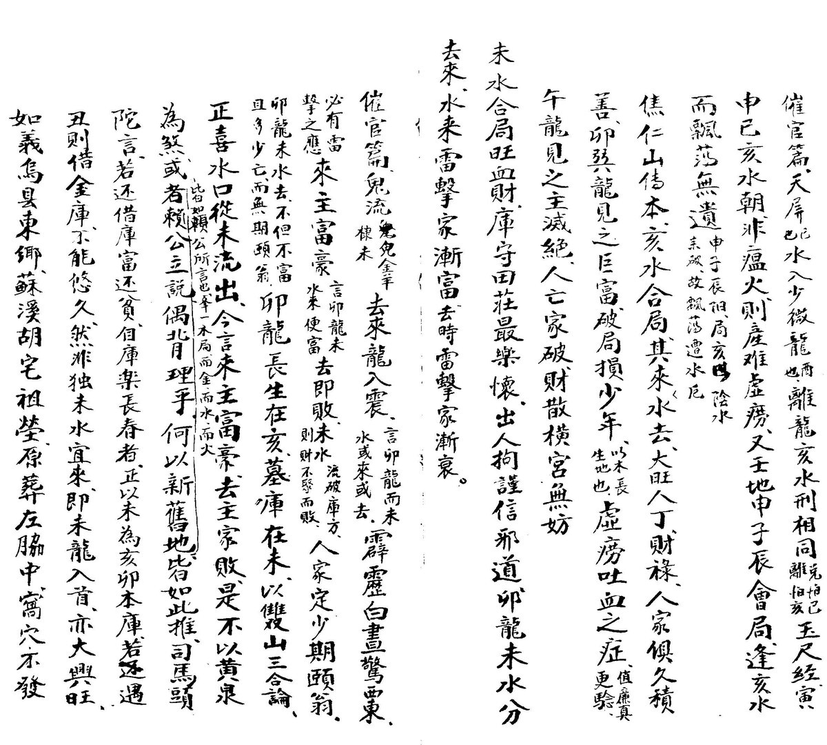 风水古籍《砂水要诀》黑白(图8)