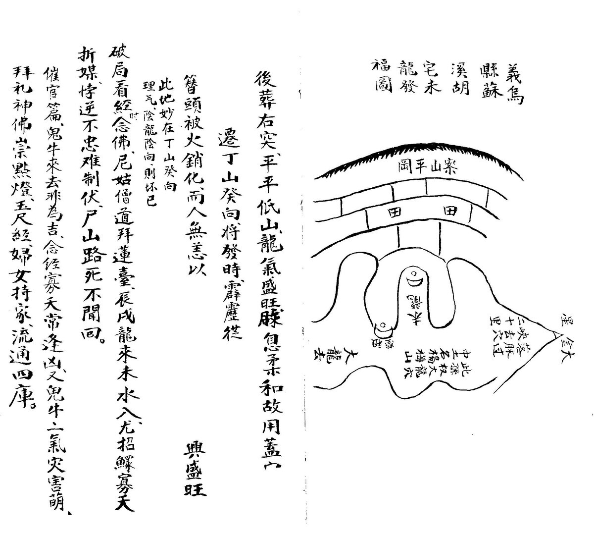 风水古籍《砂水要诀》黑白(图9)