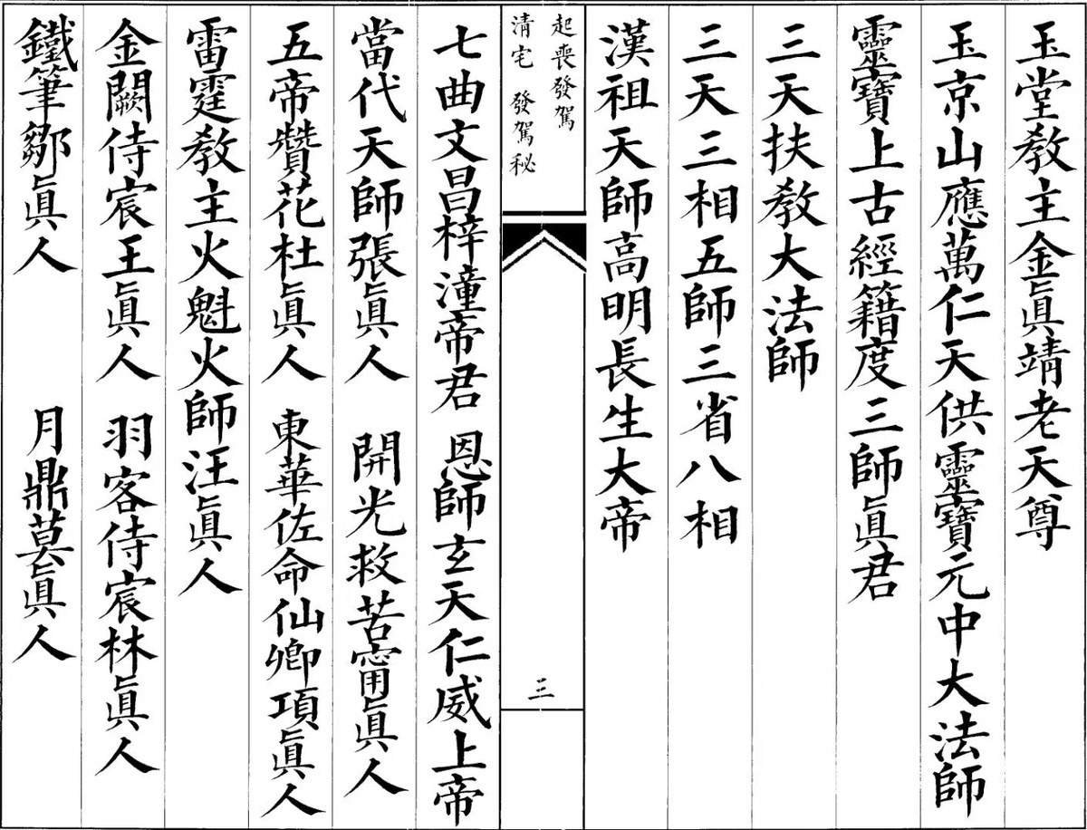 道家科仪书籍《启丧发引收厂请宅科》(图3)