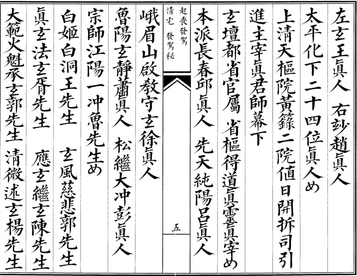 道家科仪书籍《启丧发引收厂请宅科》(图5)