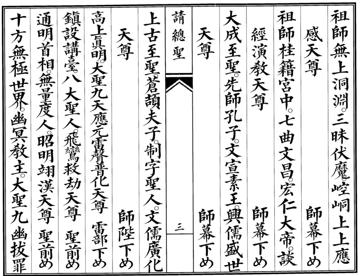 道家科仪书籍《请总圣科》(图3)