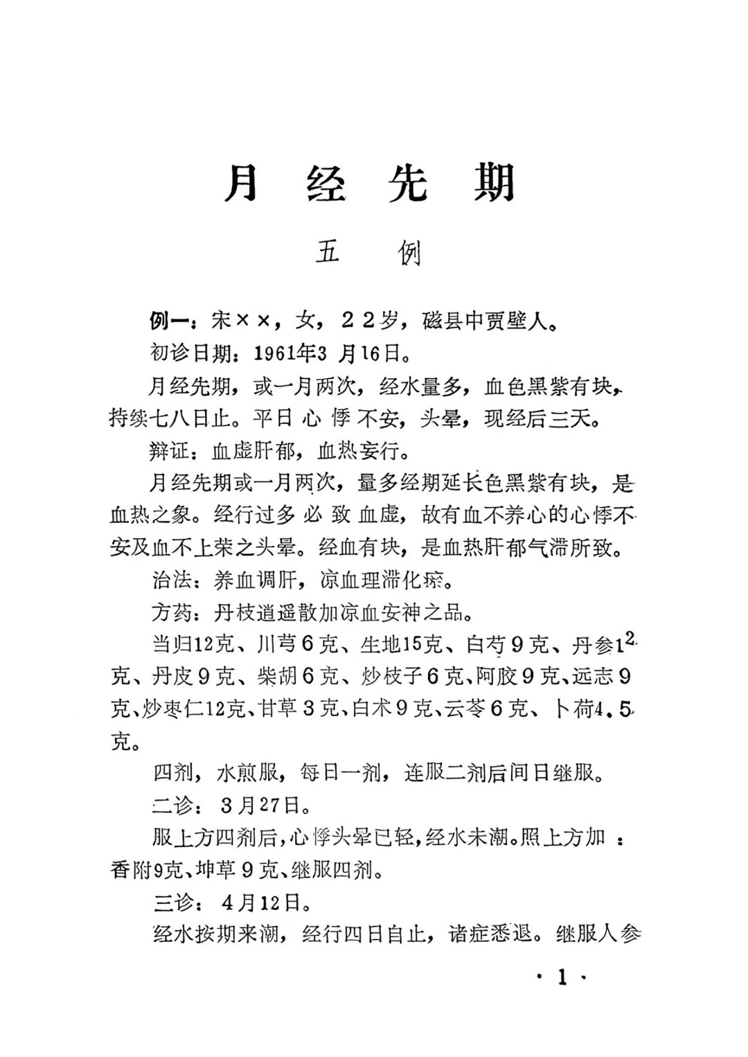 中医医案书籍《中医妇科医案选》(图4)