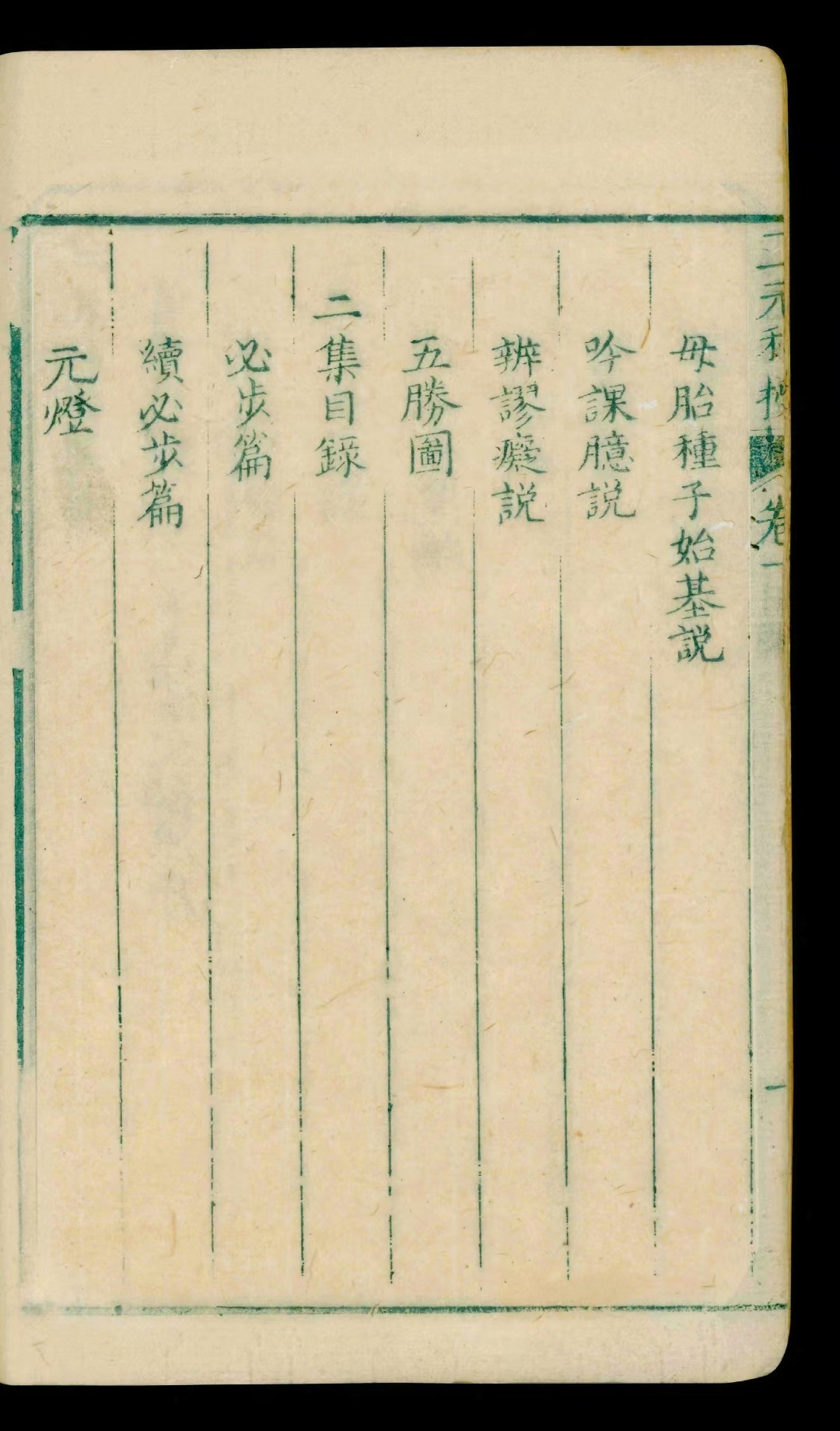 术数古籍《三元秘授》明张溥撰(图3)