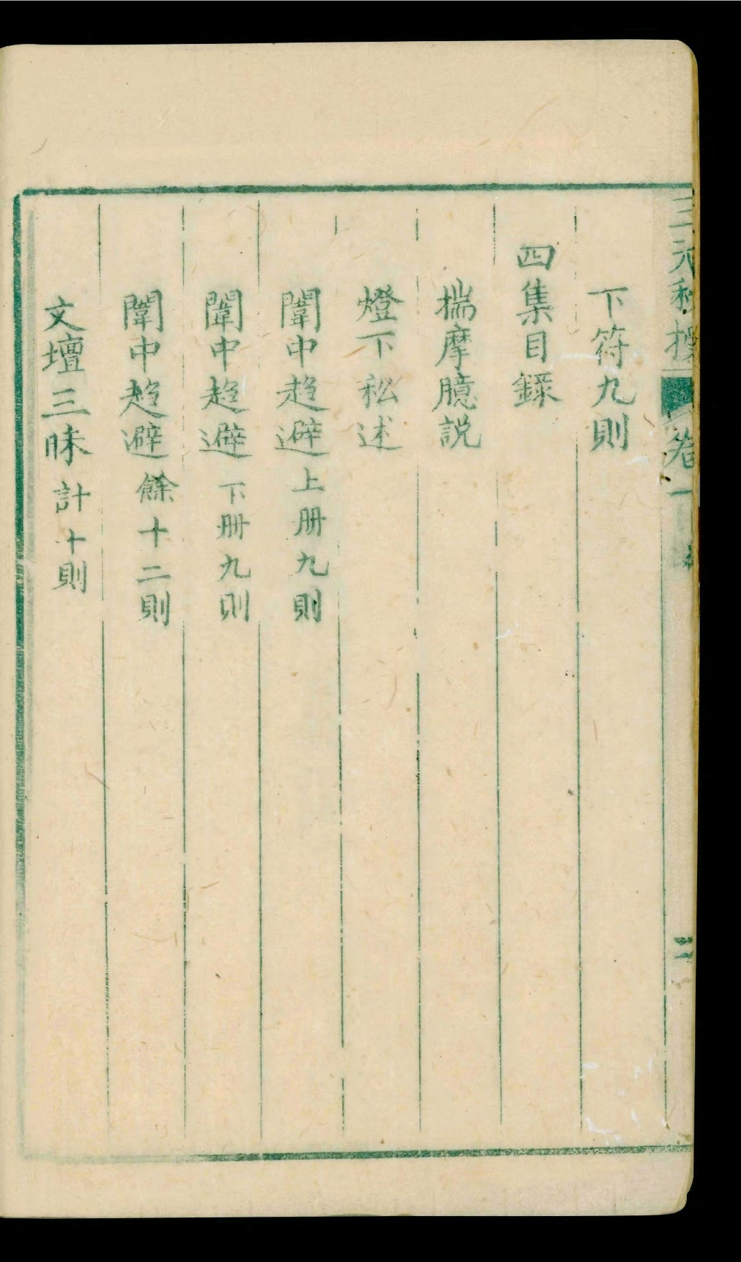 术数古籍《三元秘授》明张溥撰(图5)