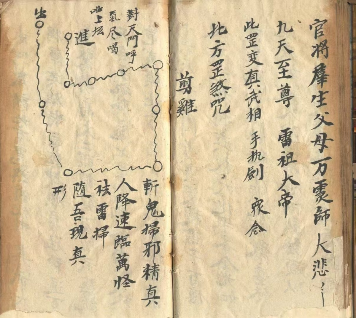道家科仪古籍《先天差雷召将法科》(图8)