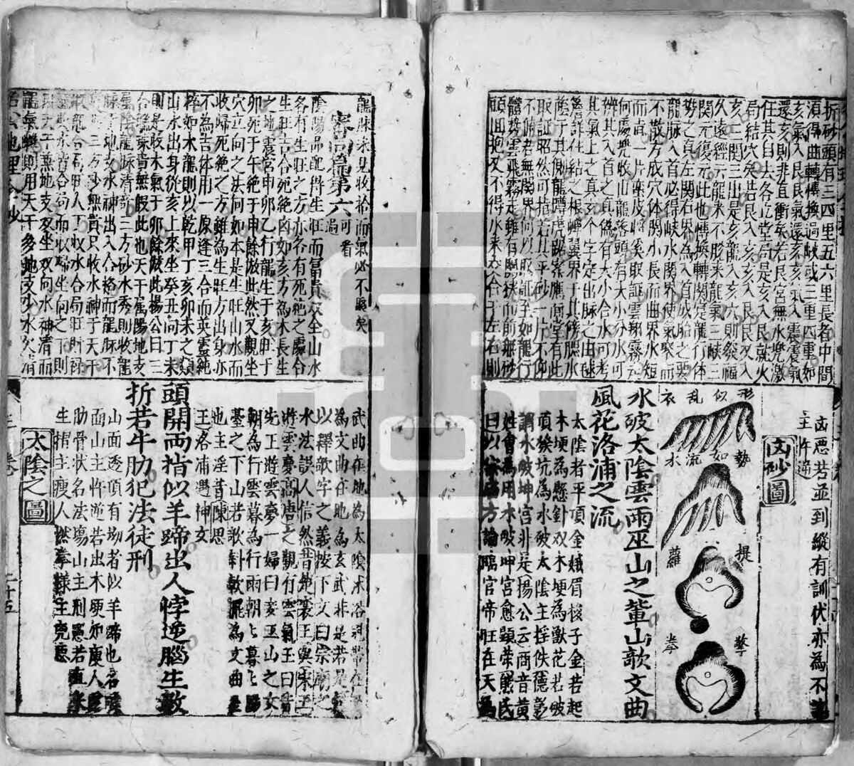 刊仰止子精纂名公地理全抄雪心赋补.明余象斗辑.存3卷(1-3).明双峰堂余象奎刊本(图10)