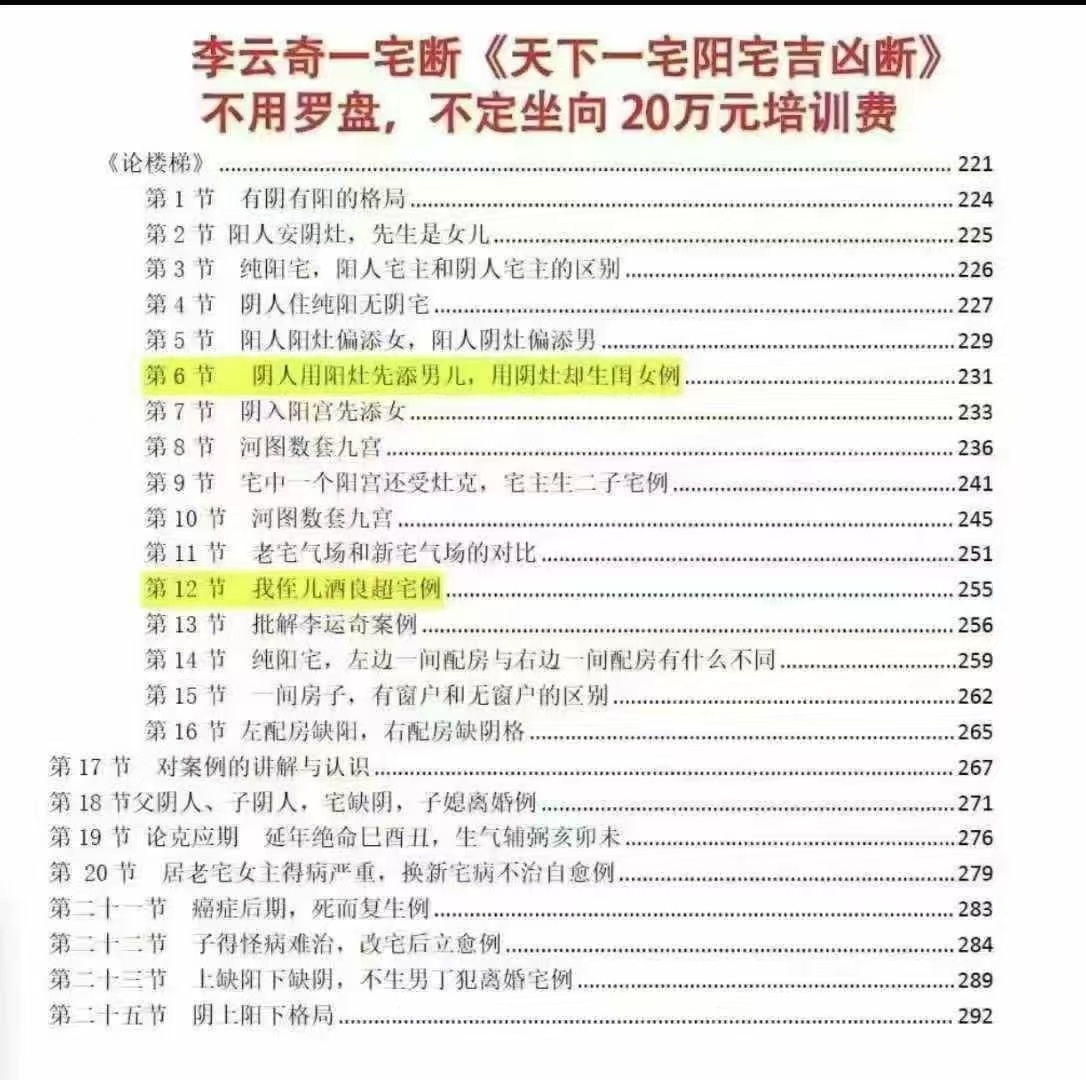 风水阳宅书籍《天下一宅阳宅吉凶断》李云奇(图3)