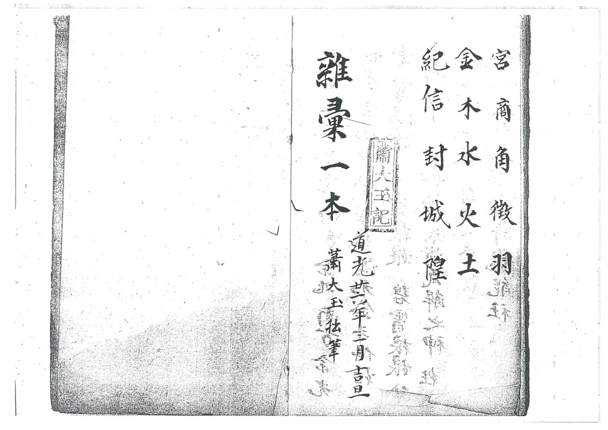 道家科仪古籍《杂录一本 杂法一本》(图7)