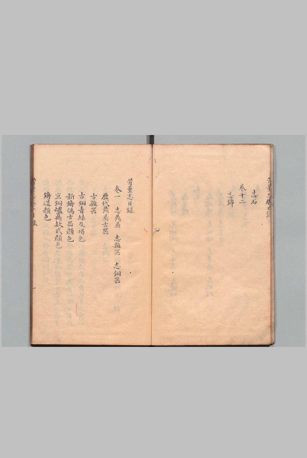 骨董志 12卷 李调元（清）写本 ,享和3年 , 昌平黌(图2)