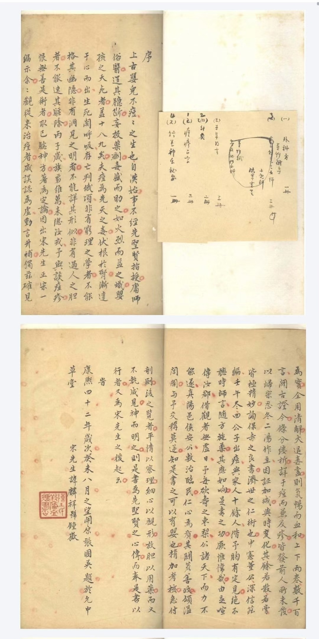 中医方书古籍《医方杂抄》(图1)