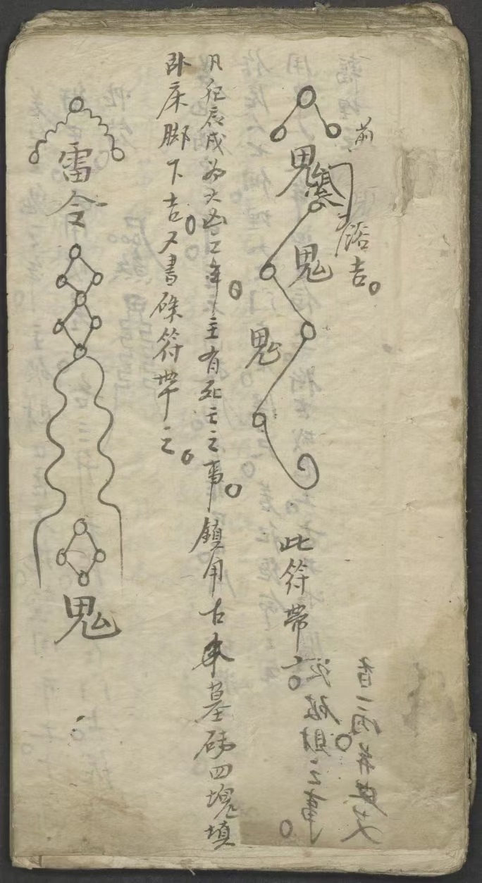 道家符咒古籍《符箓书》(图1)