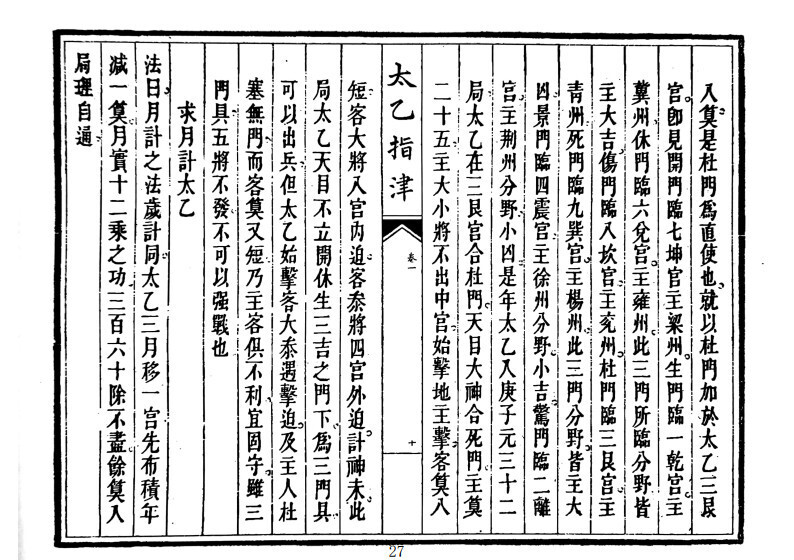太乙古籍《太乙指津》太乙神术入门(图6)