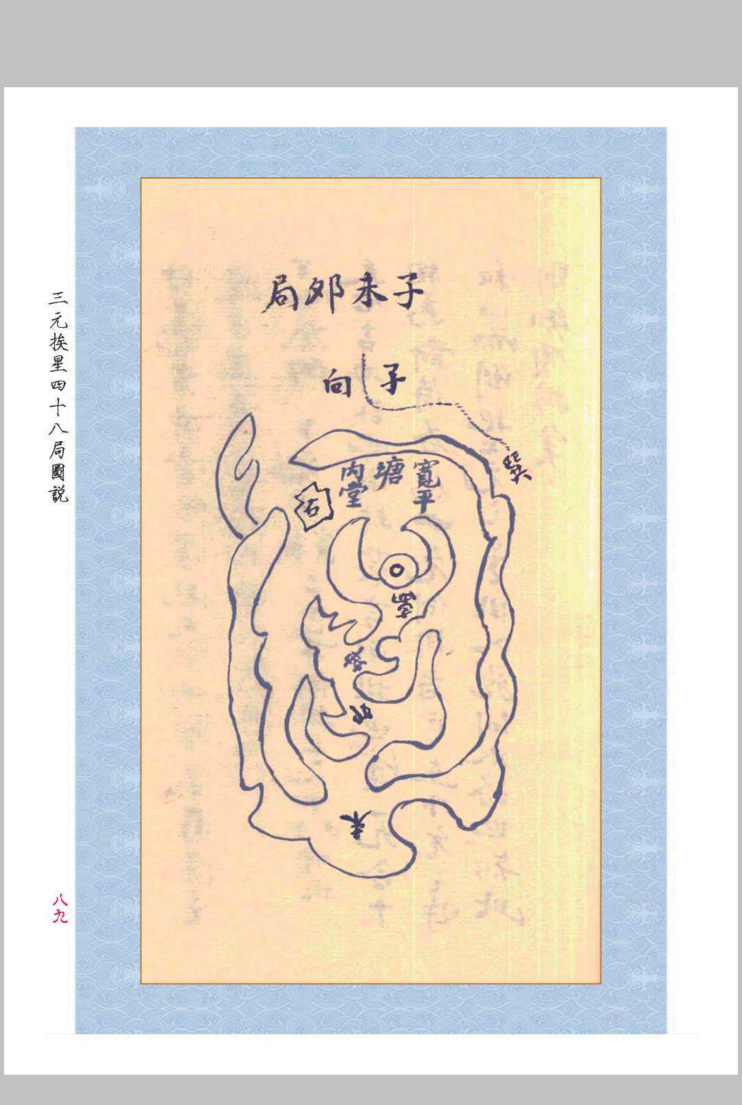 风水古籍《三元玄空挨星四十八局图说》(图11)