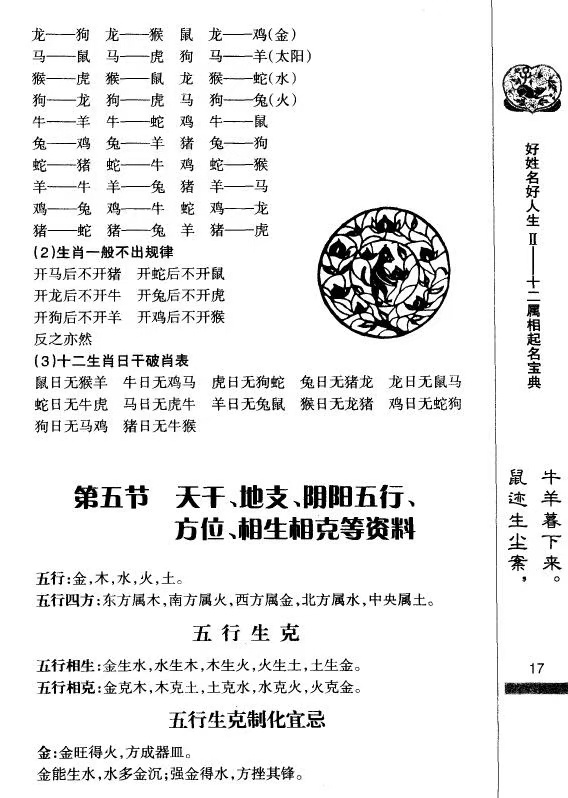 姓名学书籍《十二属相起名宝典》谢海东(图7)