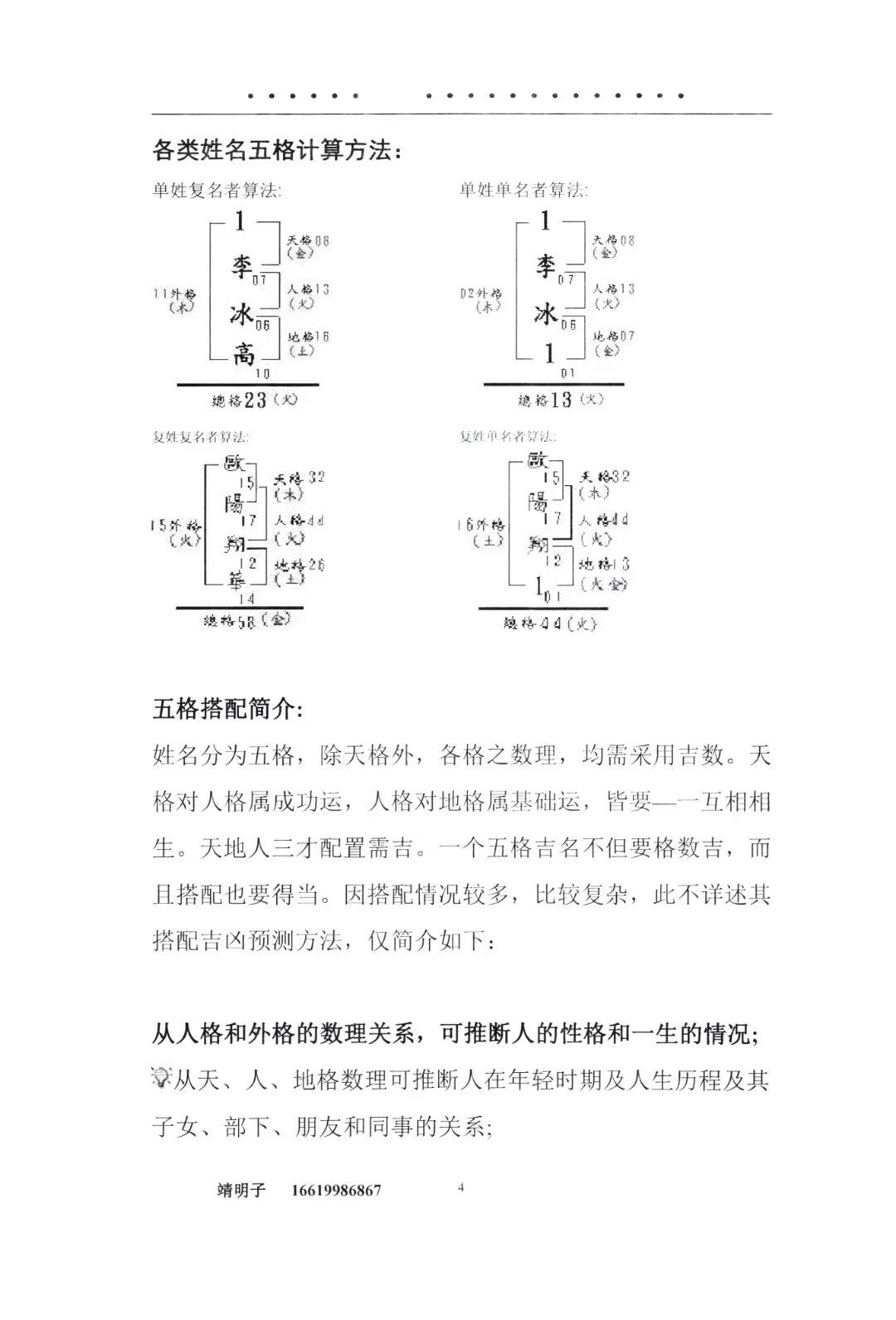 姓名学书籍《中国姓名学汉字磁场姓名》易靖道人(图5)