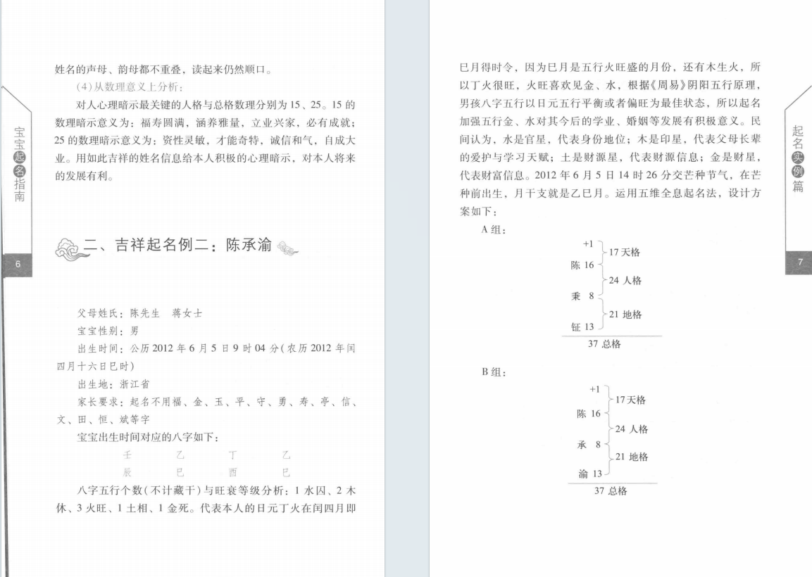 姓名学书籍《宝宝起名指南》 毛上文 温芳(图5)
