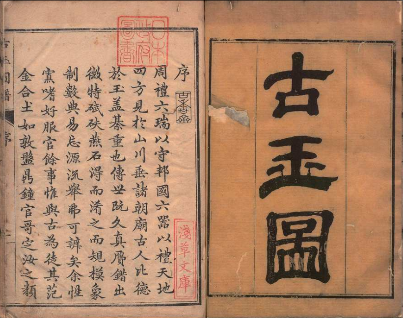 古玉图谱 32卷 龙大渊（宋）余大仪（清）刊本(图1)