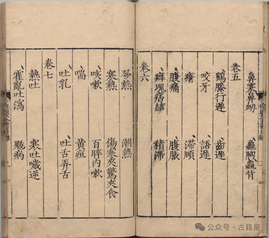 中医古籍《保婴全书》 薛铠撰(图5) 中医古籍《保婴全书》 薛铠撰(图5)