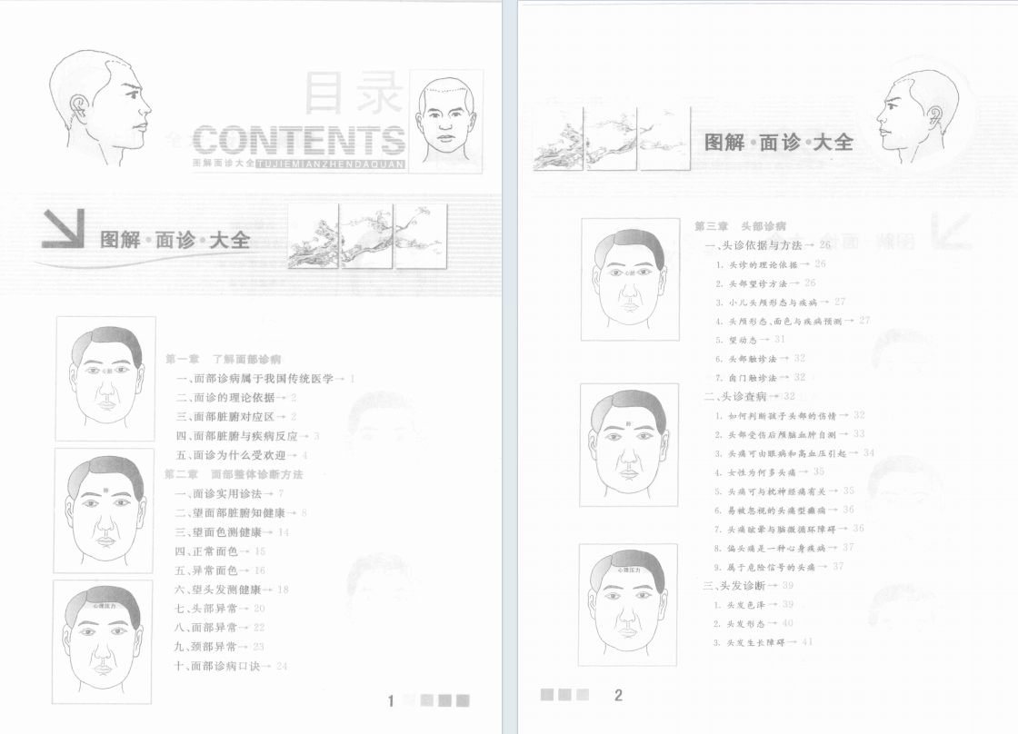 相术书籍《图解面诊大全》雷子 张家林(图2)
