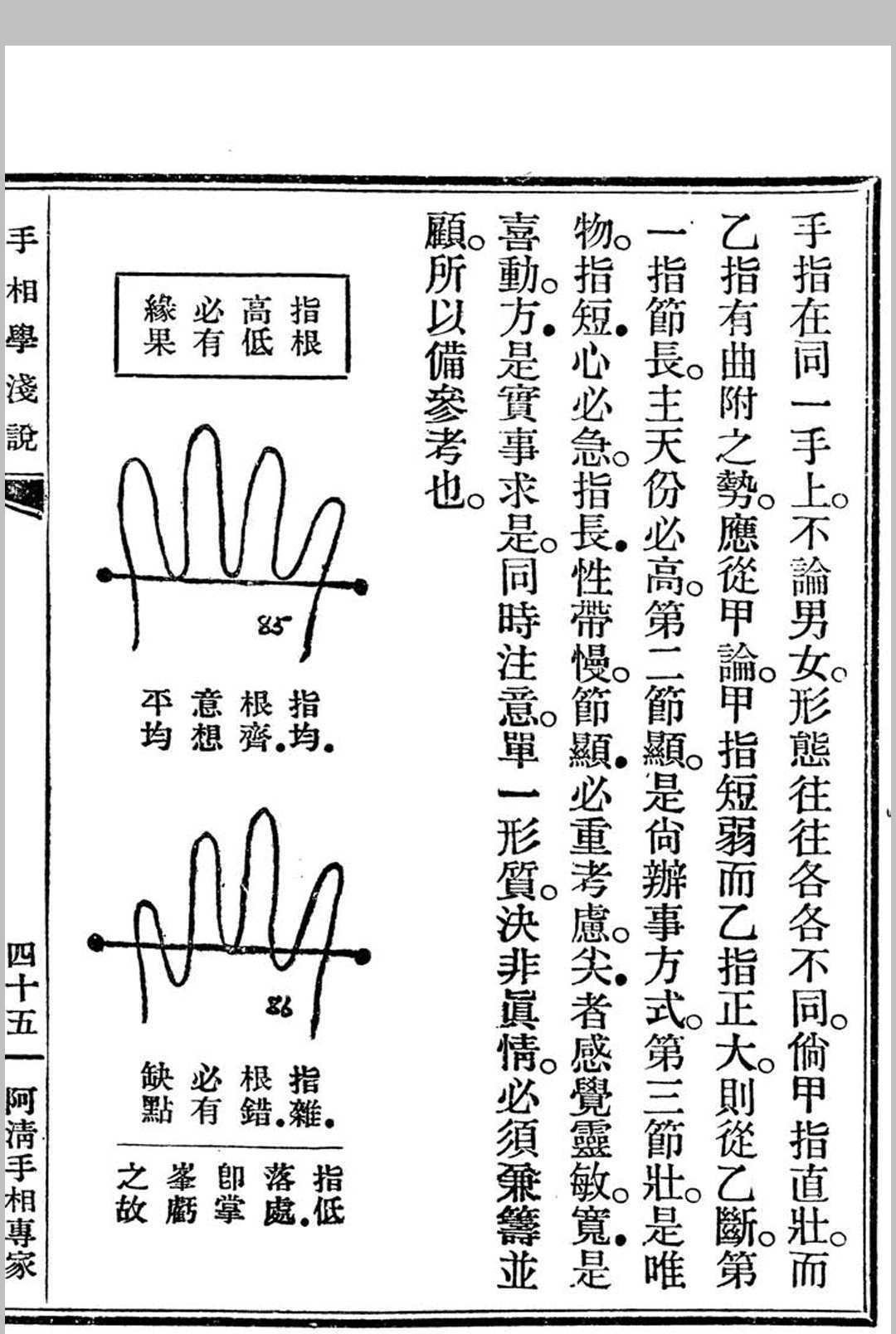相术古籍《手相学浅说》(图18)