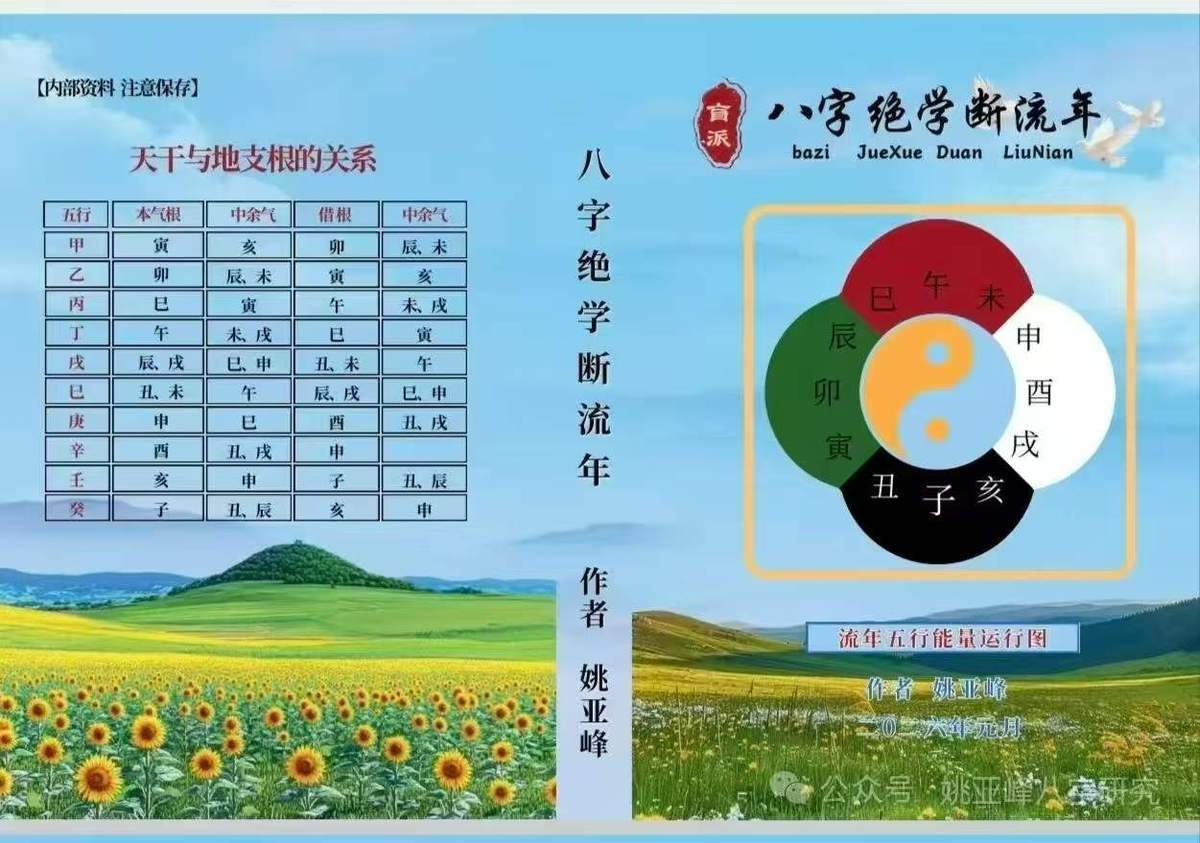 八字命理书籍《盲派绝学断流年》姚亚峰(图1)