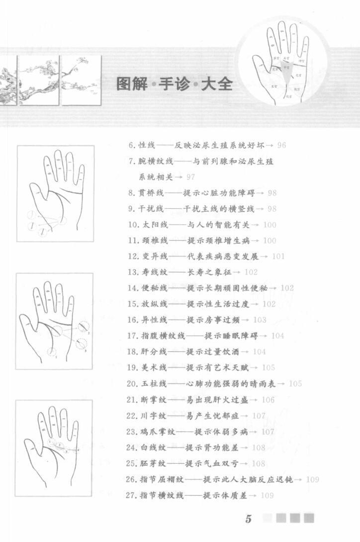 相术书籍《图解手诊大全》雷子，张家林(图6)