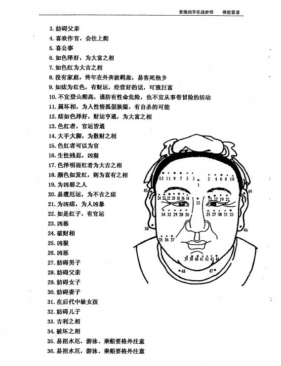 相术书籍《相学实战参悟》傅俊霖(图8)