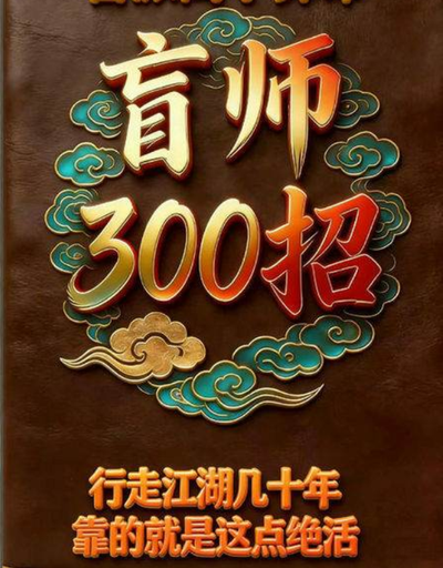 八字命理书籍《盲派高手算命 盲师300招》