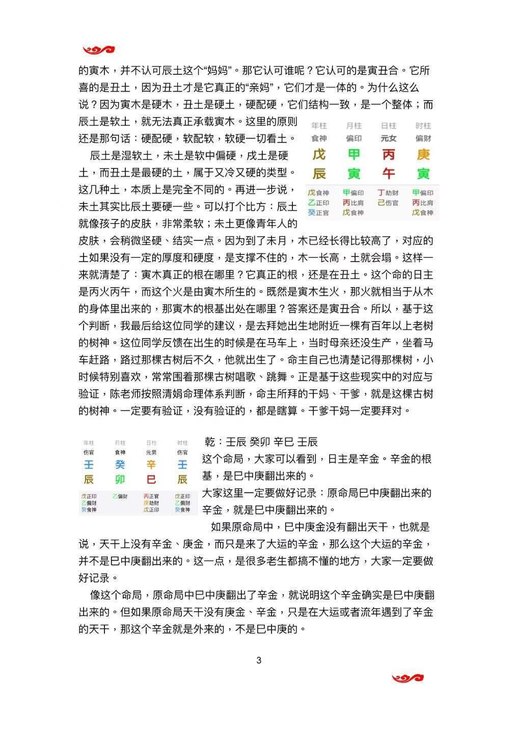 八字命理书籍《杨清娟弟子陈家盛盲派命理 第二届盲派清娟命理丙午年》(图4)