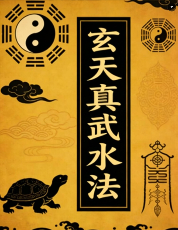 道家古籍《玄天真武水法》(图1)