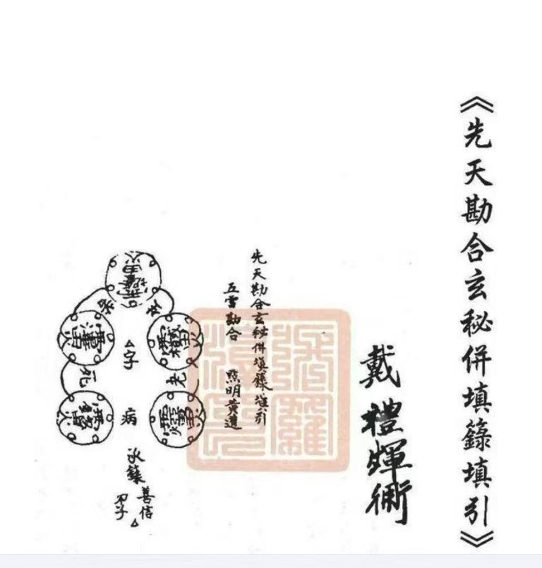 道家书籍《​先天勘合玄秘并填箓填引》(图4)