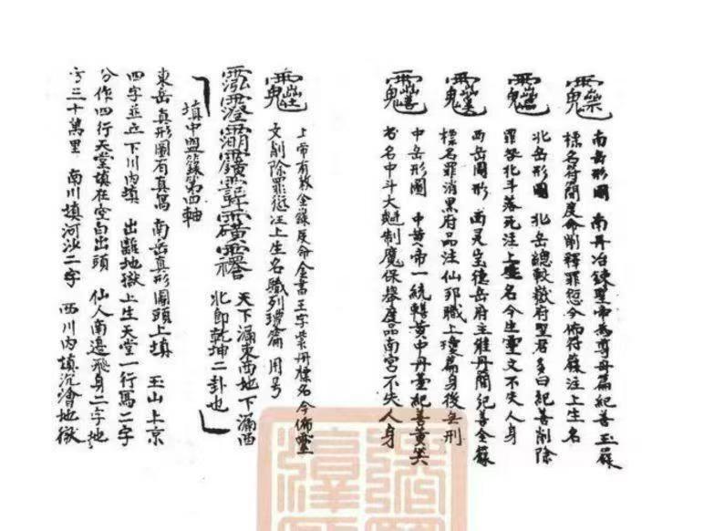 道家书籍《​先天勘合玄秘并填箓填引》(图7)